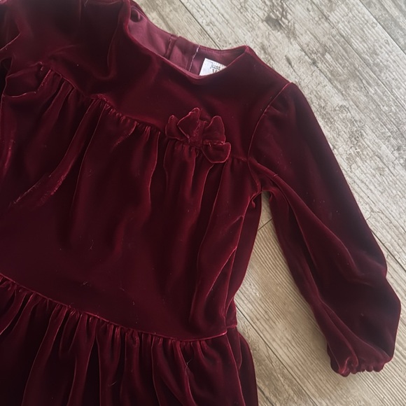Velour Toddler Dress - Picture 3 of 5